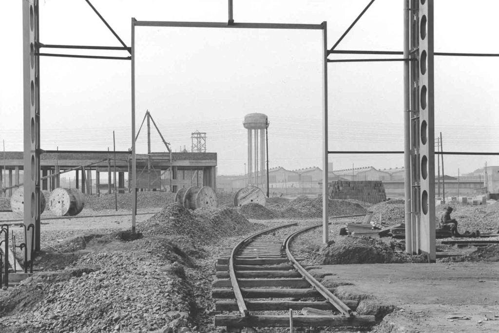 1944 Reconstruction of the Innocenti factory after war bombing