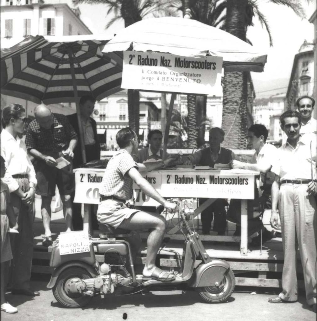 1949 II International scooter gathering in Sanremo