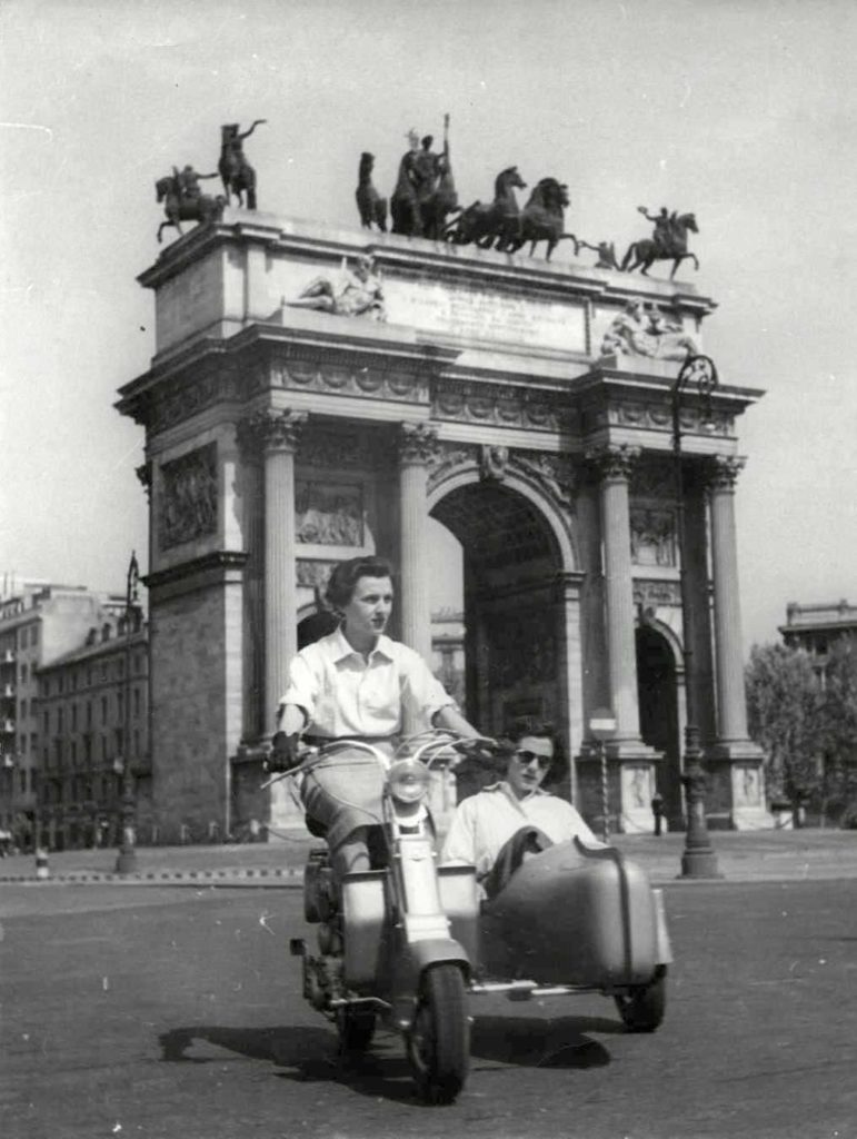 1949 Lambretta 125B with sidecar Durapid