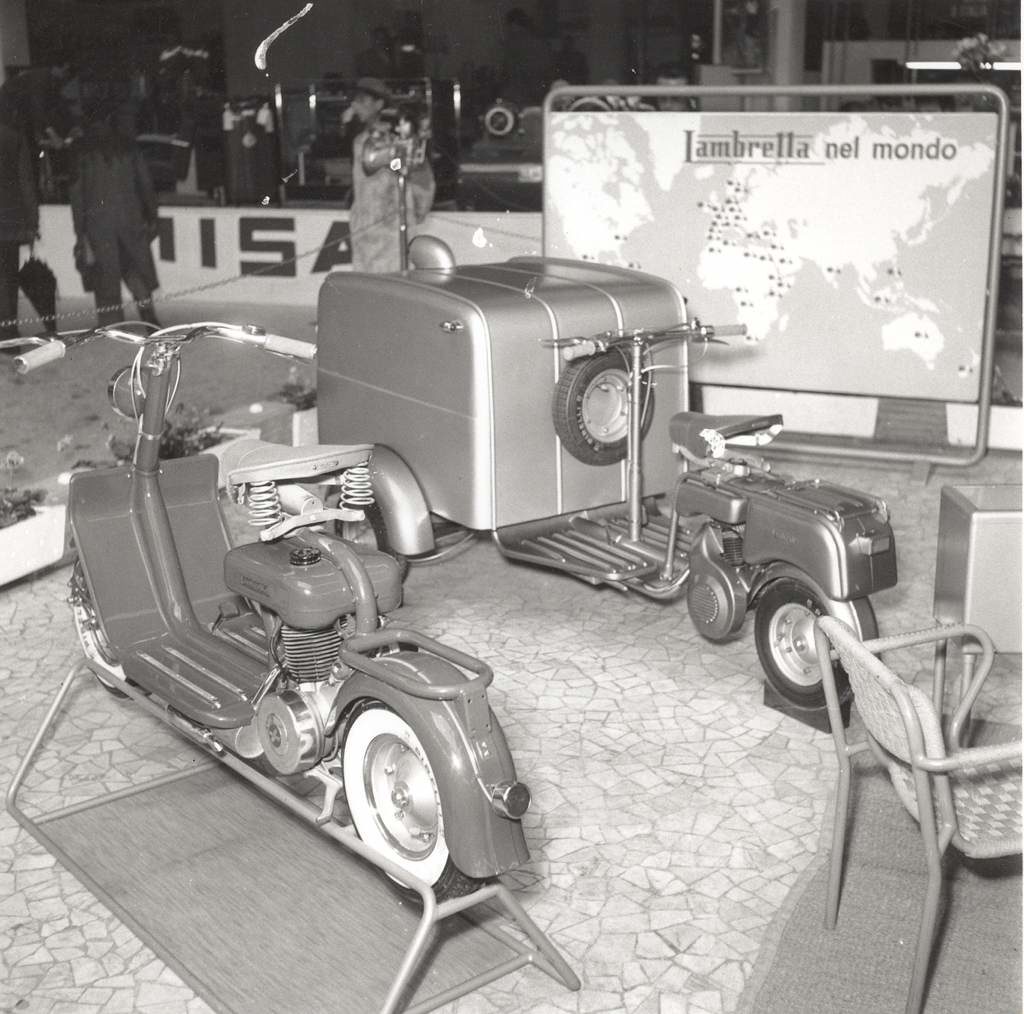 1950 Milan Lambretta exhibition