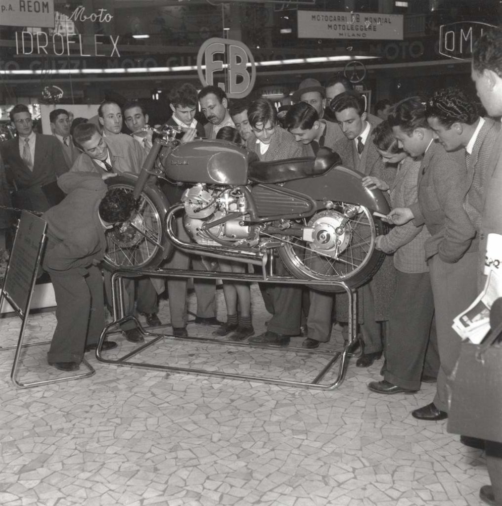 1950 Milan Lambretta exhibition