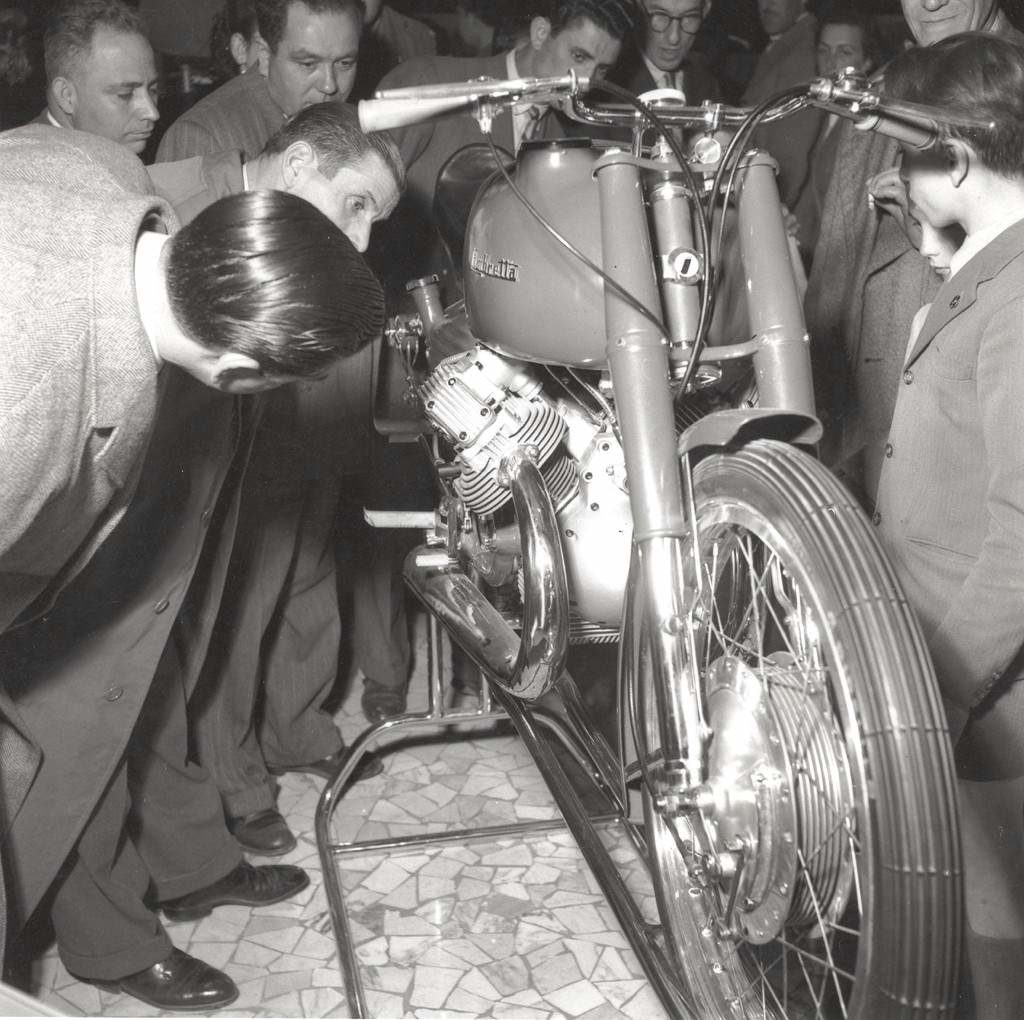 1950 Milan Lambretta exhibition