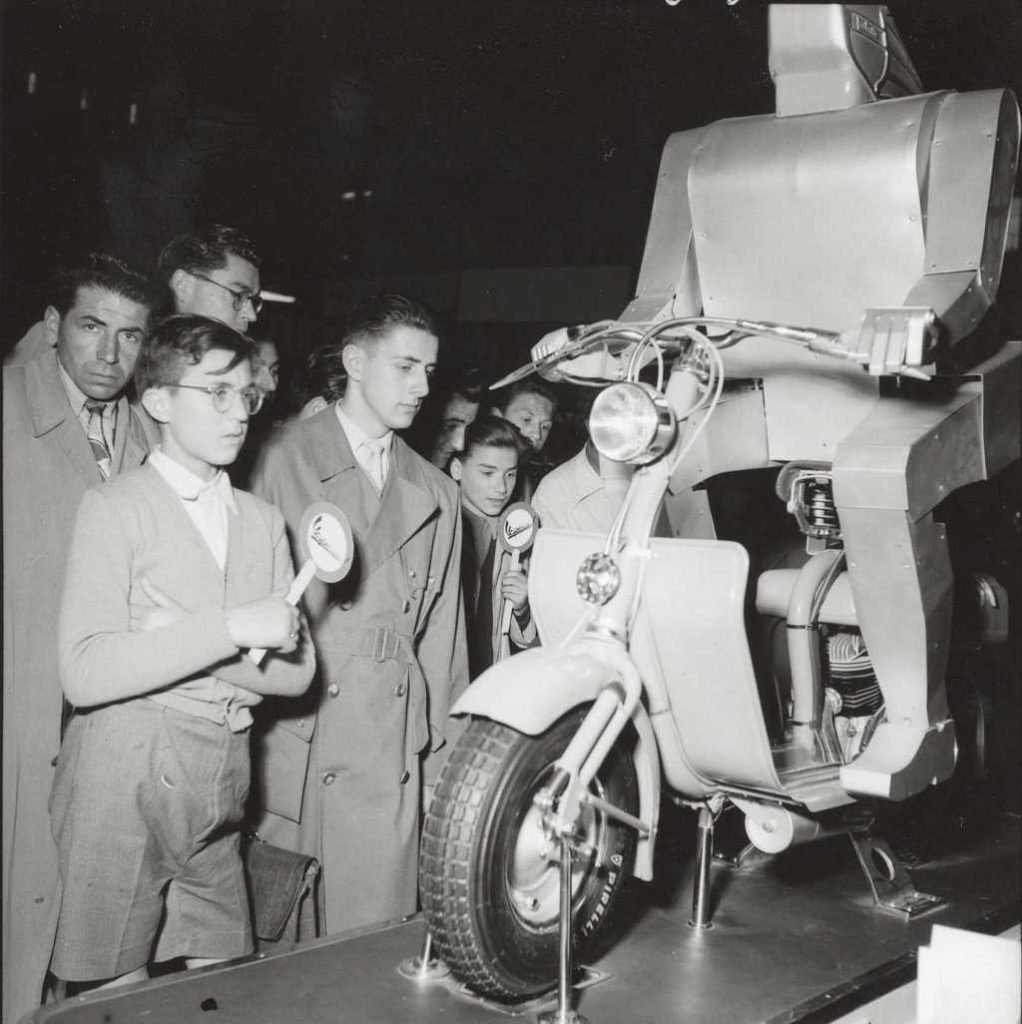 1950 Milan Lambretta exhibition