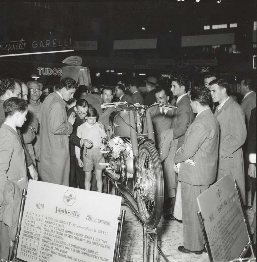 1950 Milan Lambretta exhibition