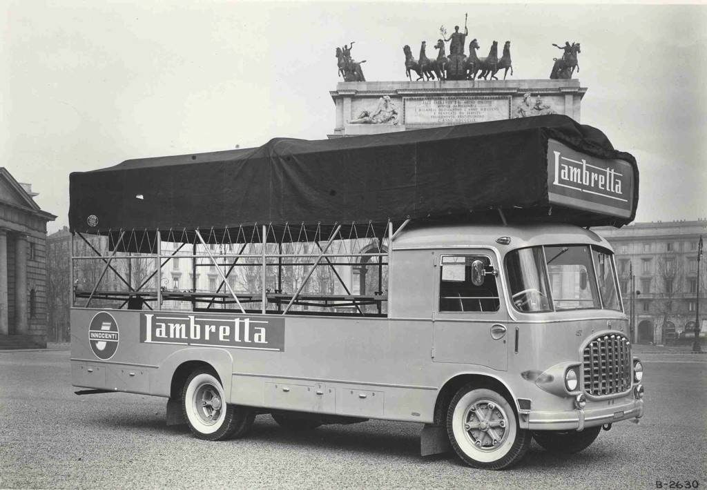 1951 Special transport truck for Lambrettas