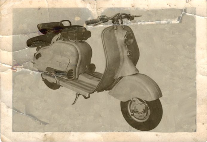 1951 Lambretta scooter MK LD