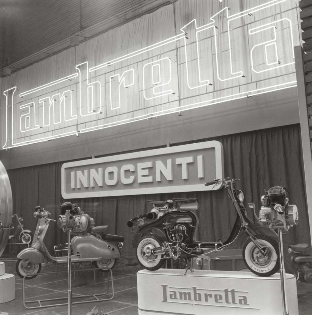 1952 Milan Lambretta exhibition