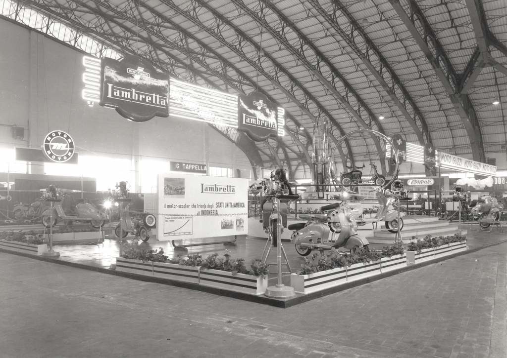 1952 Milan Lambretta exhibition