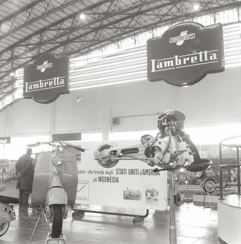 1952 Milan Lambretta exhibition