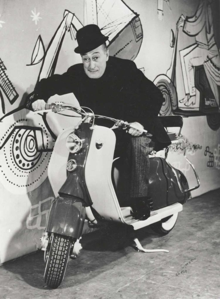 1957 Toto with a Lambretta