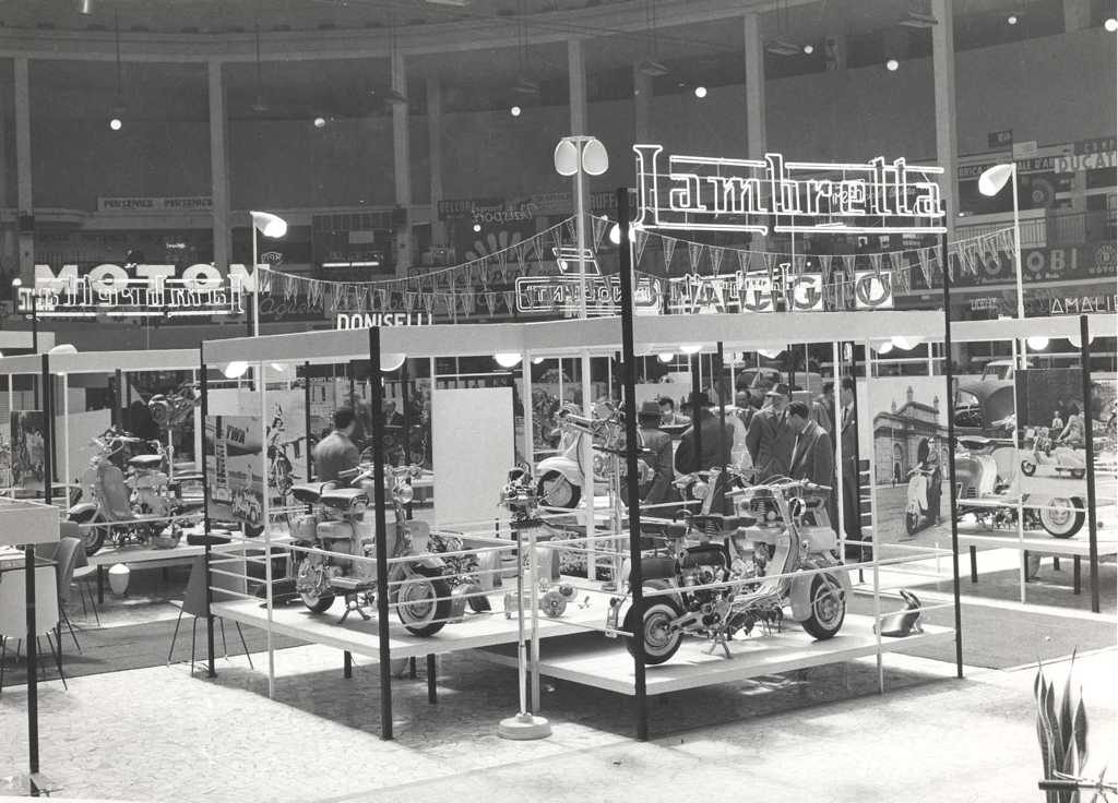 1958 Milan Lambretta exhibition