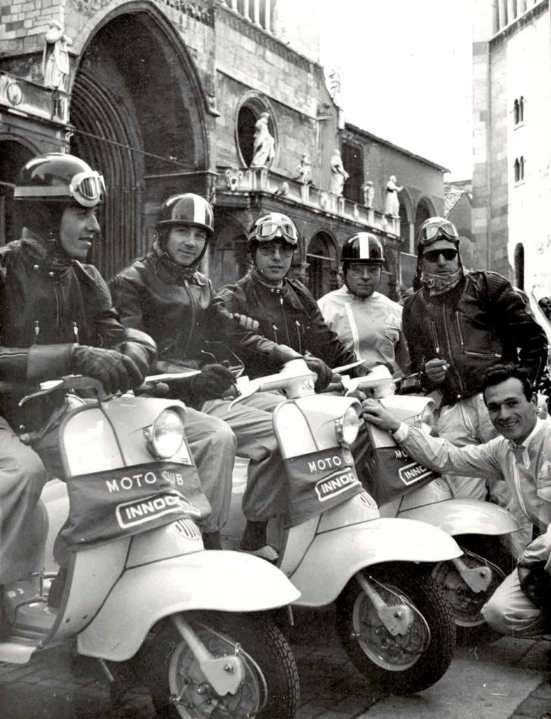 1959 Lambretta rally in Tuscani