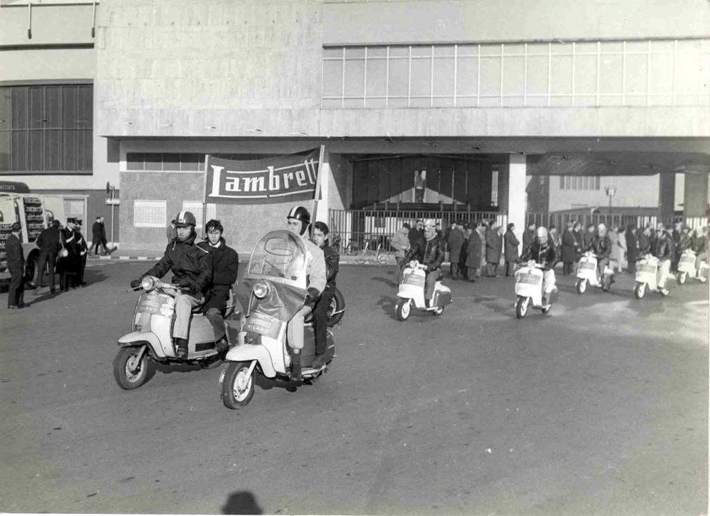 1964 Zingone trophy in Milan Lambretta scooters