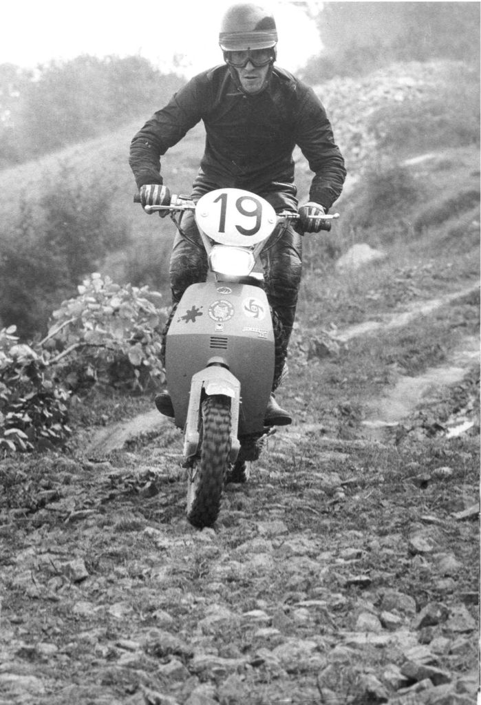 1969 International six-journey race in Germany Lambetta scooters