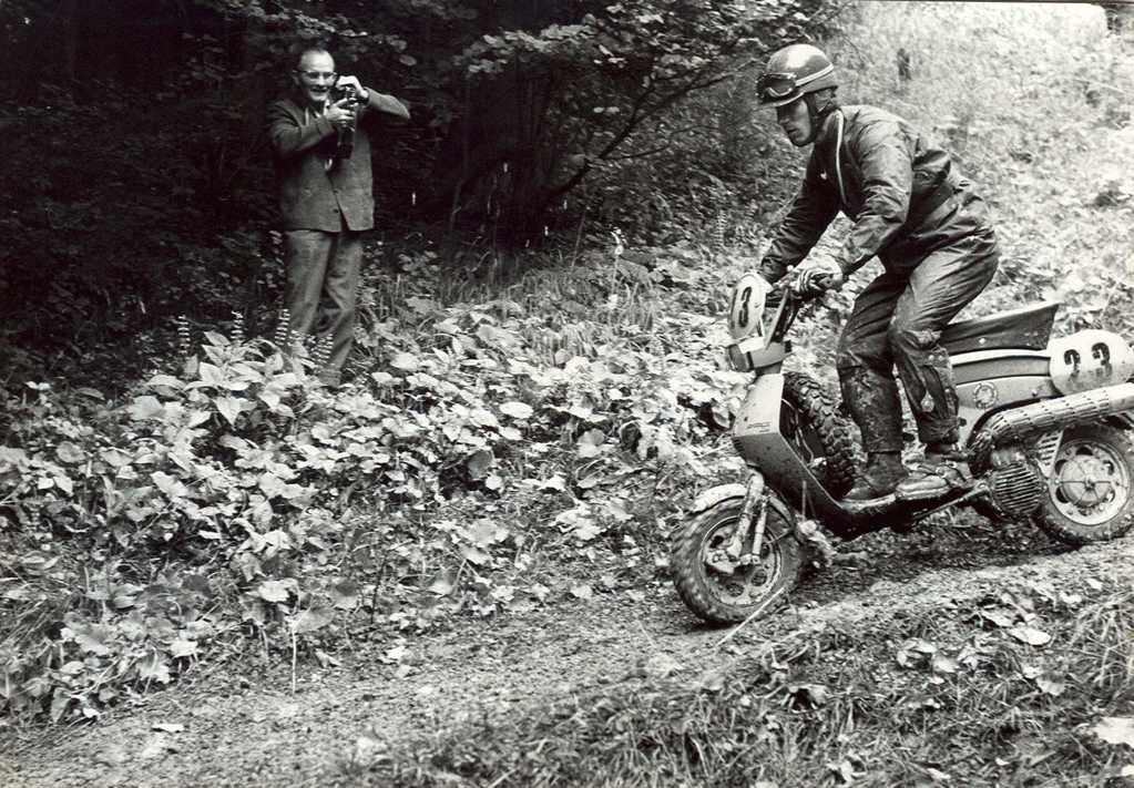 1969 International six-journey race in Germany Lambetta scooters