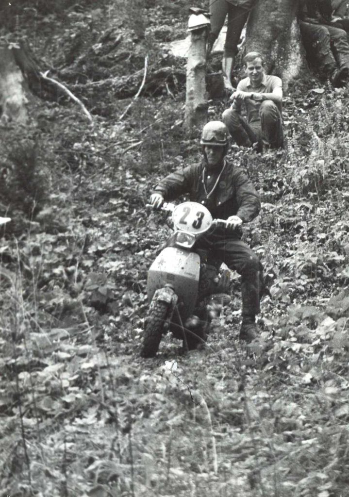 1969 International six-journey race in Germany Lambetta scooters